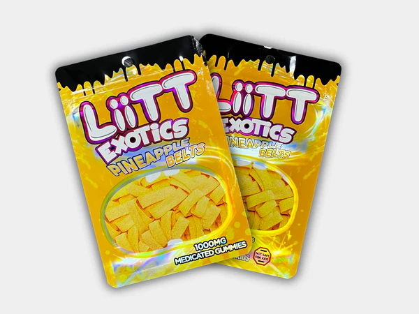 pineapple THC gummies